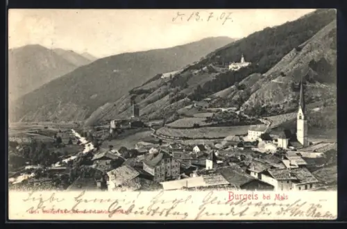 AK Burgeis bei Mals, Gesamtansicht