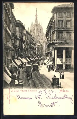 AK Milano, Il Corso Vittorio Emanuele