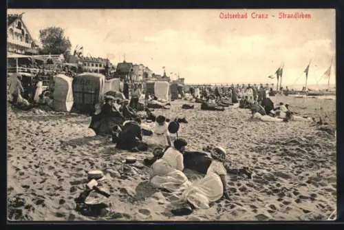 AK Cranz, Strandleben