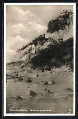 AK Misdroy, Steilküste an der Huck