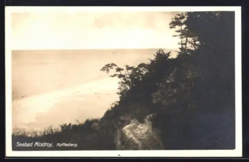 AK Misdroy, Aussicht vom Kaffeeberg auf die Ostsee