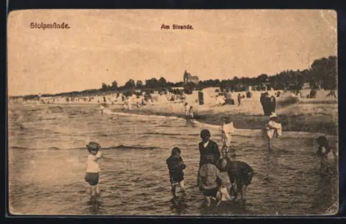 AK Stolpmünde, Am Strande
