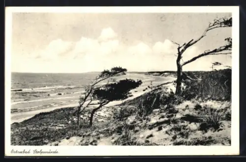 AK Stolpmünde, Ostseebad, Strand