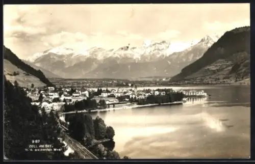 AK Zell a. See, Teilansicht m. d. steinernem Meer