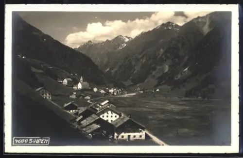 AK Sölden, Totalansicht mit Umgebung