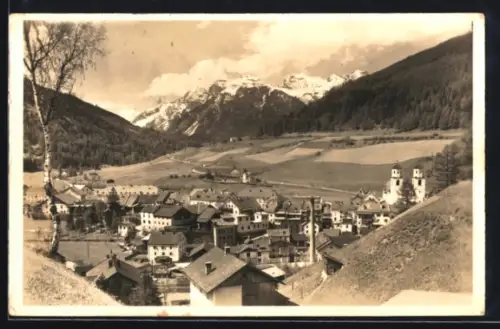 AK Steinach am Brenner, Totalansicht aus der Vogelschau