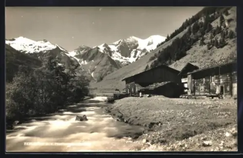 AK Ferleiten, Ortspartie mit der Pfandlscharte