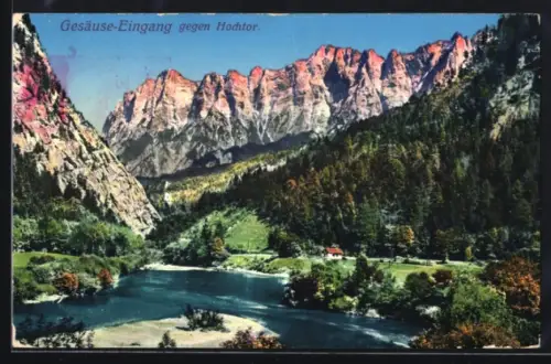 AK Gesäuse, Eingang gegen Hochtor