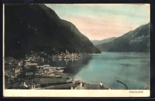 AK Hallstatt, Teilansicht