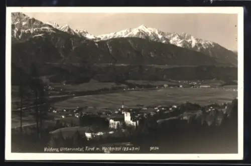 AK Volders /Unterinntal, Teilansicht mit Hochnissl