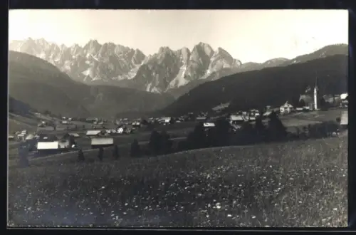 AK Gosau, Teilansicht mit Donnerkogl