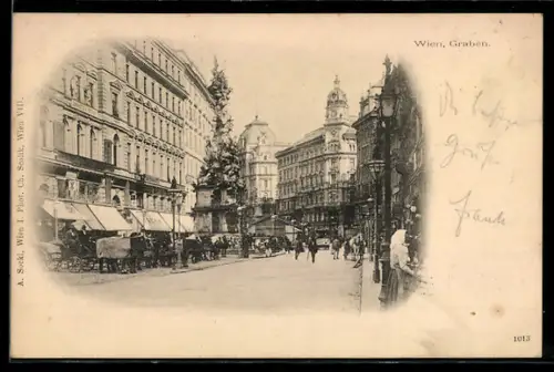 AK Wien, Graben mit Geschäften