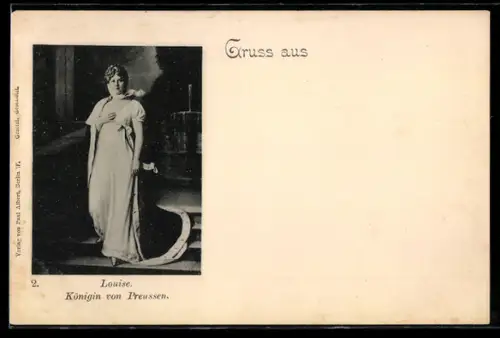 AK Königin Louise von Preussen