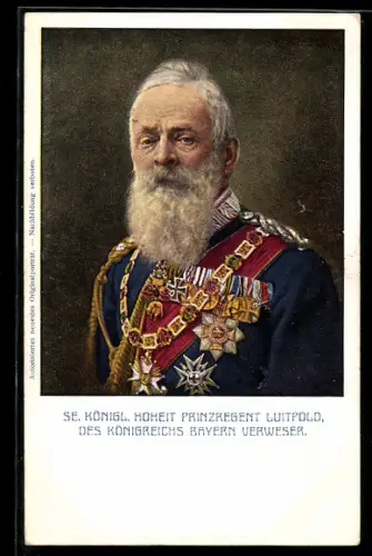 AK Prinzregent Luitpold, Verweser des Königreichs Bayern