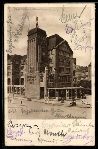 AK Berlin-Tiergarten, Restaurant Bierhaus Siechen