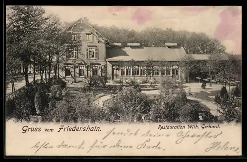 AK Wuppertal-Friedenshain, Restaurant v. Wilh. Gerhard