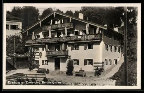 AK Berchtesgaden, Hotel Ederhaus am Doktorberg