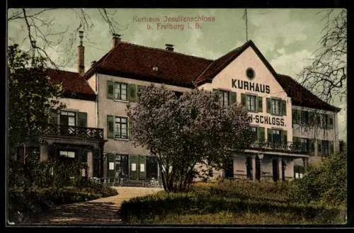 AK Freiburg i. B., Hotel Kurhaus Jesuitenschloss