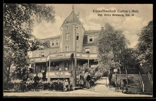 AK Lindau i. Anh., Eisen-Moorbad, Bes. Willy Himburg