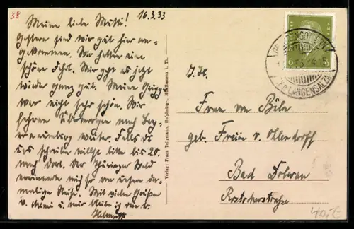 AK Altengottern, Schloss