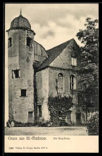 AK Kl.-Machnow, Alte Burg-Ruine