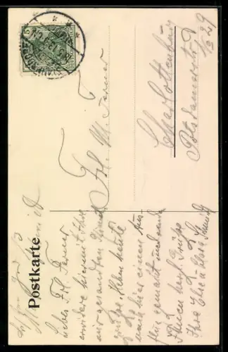 AK Kl.-Machnow, Alte Burg-Ruine