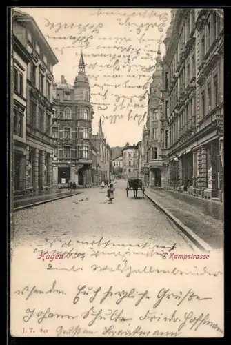 AK Hagen, Blick in die Kampstrasse
