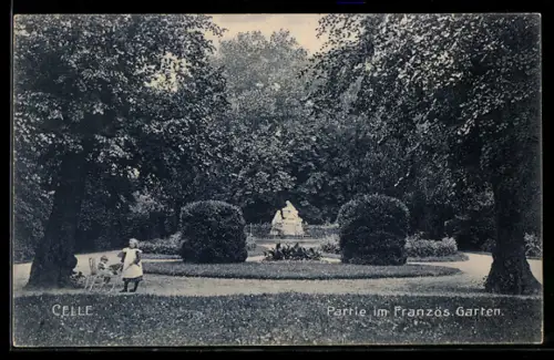 AK Celle, Partie im Französischen Garten