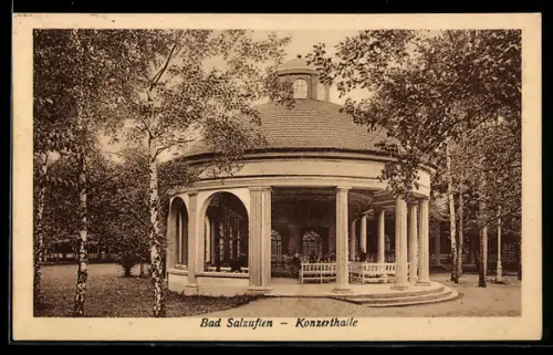 AK Bad Salzuflen, Konzerthalle im Park
