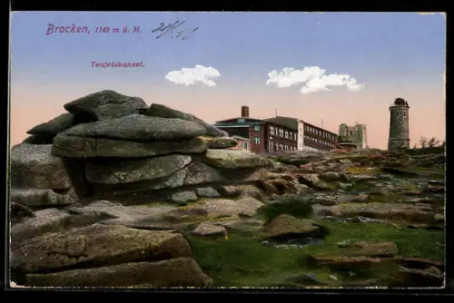 AK Brocken, Teufelskanzel und Brockenhotel