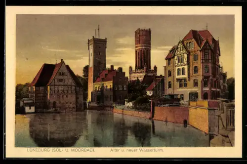 AK Lüneburg, Alter und neuer Wasserturm