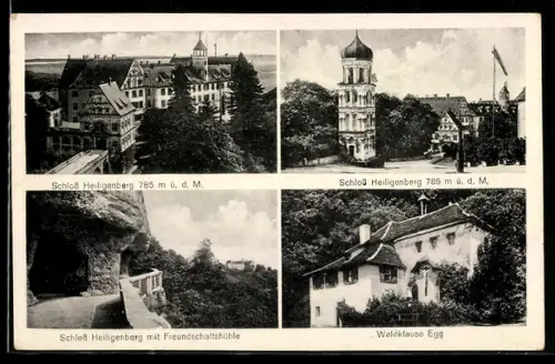 AK Heiligenberg, Schloss Heiligenberg, Freundschaftshöhle, Waldklause Egg