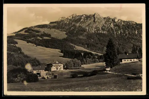 AK Wertach /Allgäu, Gasthaus Pension Pfeiffermühle, Inh. Hans Uhlemaier