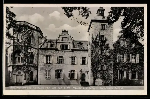 AK Nassau a. d. Lahn, Geburtshaus des Freiherrn vom und zum Stein, Stein`sches Schloss