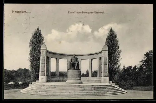 AK Hannover, Rudolf von Bennigsen-Denkmal