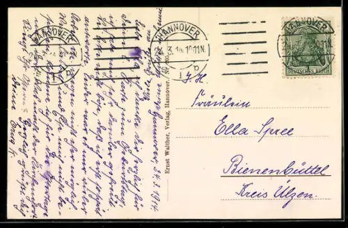 AK Hannover, Rudolf von Bennigsen-Denkmal