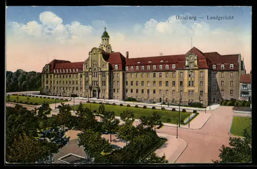 AK Duisburg, Partie am Landgericht