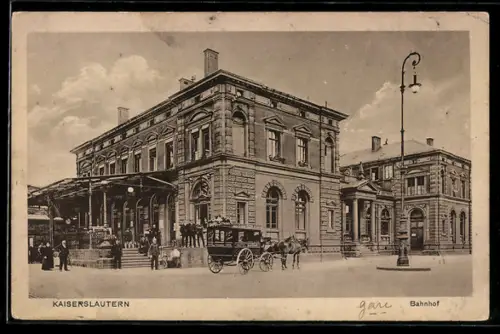 AK Kaiserslautern, Partie am Bahnhof