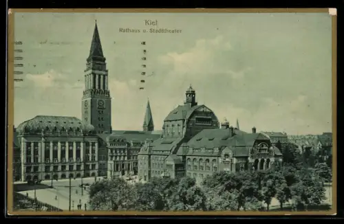 AK Kiel, Rathaus und Stadttheater