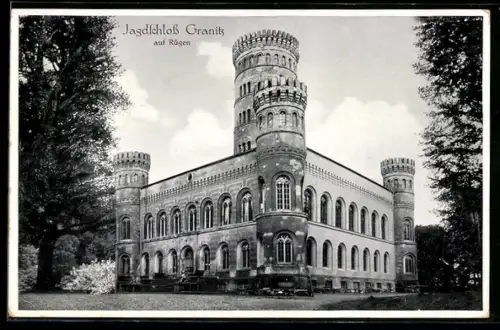 AK Granitz auf Rügen, Jagdschloss Granitz