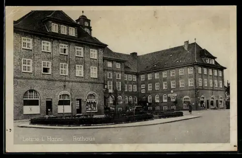AK Lehrte i. Hann., Rathaus