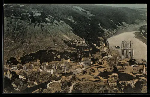 AK Traben-Trarbach a. d. Mosel, Blick auf Trarbach