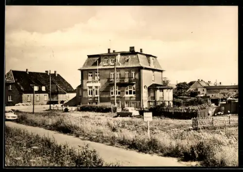 AK Börgerende-Rethwisch /Bad Doberan, Betriebsferienheim Strandschloss, VEB Karosseriewerke Halle