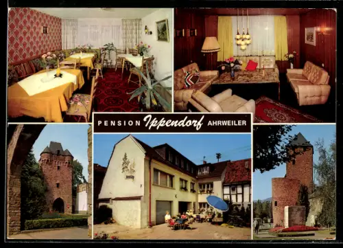 AK Ahrweiler, Pension Matthias Ippendorf, Aussenansicht, Wolfsgasse 7
