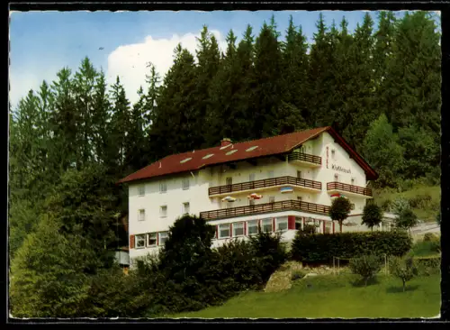 AK Bodenmais /Bayer. Wald, Hotel Waldersruh, Bes. Karl Wühr