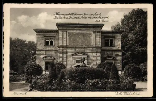 AK Bayreuth, Villa Wahnfried