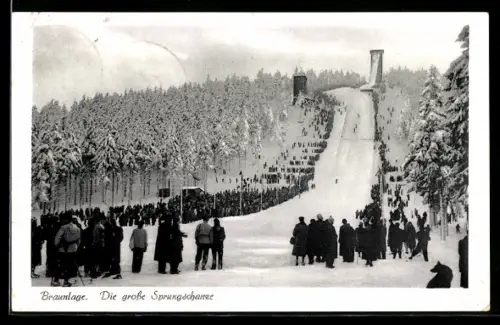 AK Braunlage, Die grosse Sprungschanze
