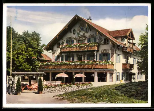 AK Kochel am See, Alpengasthof und Hotel Schmied von Kochel