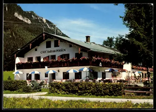 AK Ramsau-Berchtesgaden, Café Baltram Pension