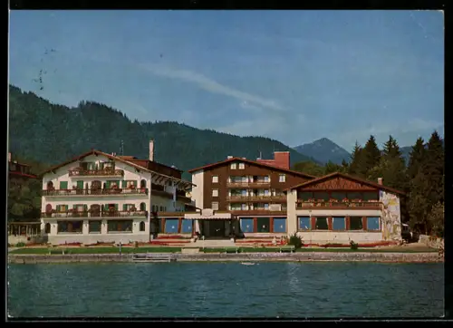 AK Rottach-Egern, Seehotel Überfahrt